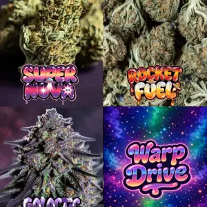 warp drive autoflower cannabis seed bundle from supernatural seeds UK