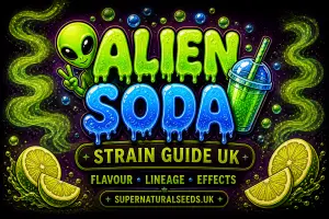 alien soda autoflower strain guide banner